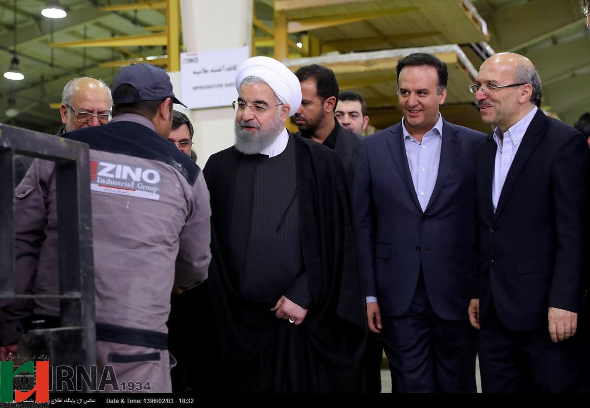 کارخانهای که از سال 94 کار میکرد را روحانی افتتاح کرد + سند