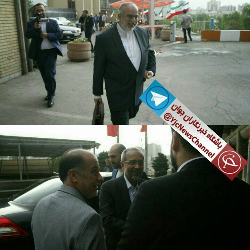 عکس/ حضور آشنا و نهاوندیان در صداوسیما برای ضبط برنامههای روحانی