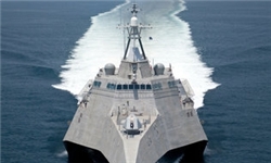 پرواز پهپادهای ایران بر فراز ناو آمریکایی پنتاگون را عصبی می‌کند