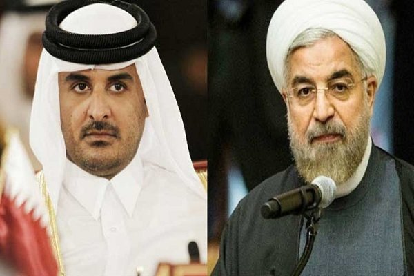 امیر قطر پیام شفاهی رئیس‌جمهوری ایران را دریافت کرد
