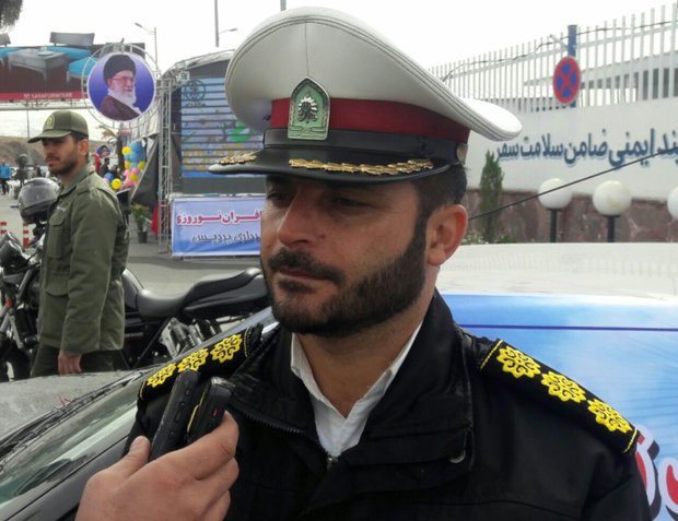 ترافیک نیمه سنگین در مسیر جنوب به شمال محور هراز