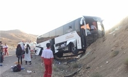 آخرین جزئیات واژگونی اتوبوس در اردبیل