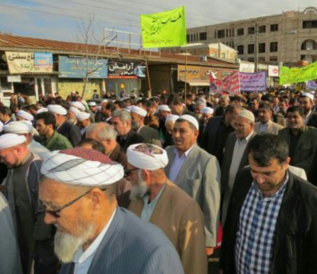 راهپیمایی ضد فتنه درگلستان/ مردم آق قلا وعلی آباد کتول ناآرامی های اخیر را محکوم کردند