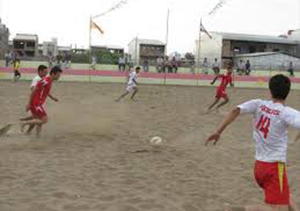 تیم فوتبال ساحلی بندرترکمن نیازمند یاری مسئولین 