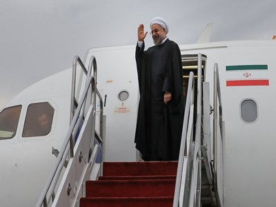 رییس جمهوری عازم مسکو شد