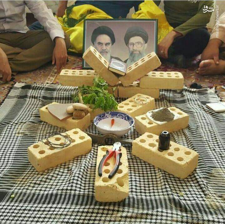 عکس/ هفت سین در یک اردوی جهادی