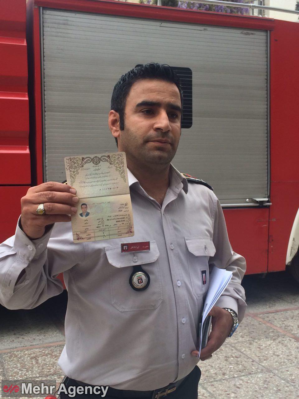 آتش نشانی که داوطلب شرکت در انتخابات ریاست جمهوری است