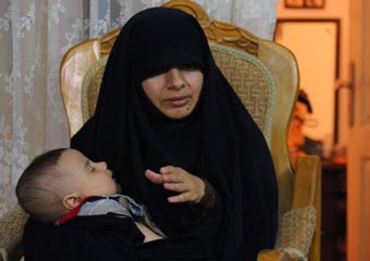 محال است دشمن اشک من و فرزندان شهید ذورقی را ببیند