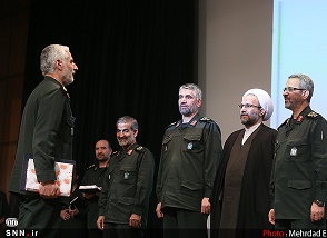 گزارش تصویری ازمراسم تکریم و معارفه جمعی از معاونین سازمان بسیج با حضور سردار غیب پرور 