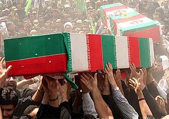 برنامههای دهه دوم فاطمیه و استقبال از پیکر ۷ لاله خوشنام در گرگان