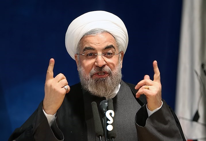حسن روحانی است با 
