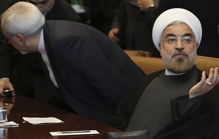 روحانی 94: برجام آفتاب تابان است /ظریف 95: وعده خورشید و ماه ندادیم 