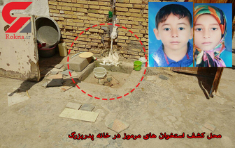اعتراف ناموسی عمو به کُشتن خواهر و برادر خردسال آبادانی+ عکس 