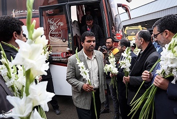 نخستین مسافران ورودی استان گلستان استقبال شدند