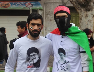 گزارش تصویری ازحاشیه‎های زیبای راهپیمایی 22 بهمن مردم گرگان