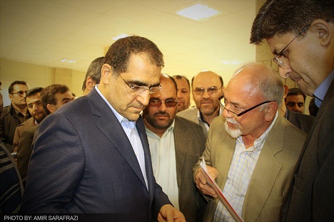 گزارش تصویری از سفر وزیر بهداشت به شهرستان بندرترکمن و گمیشان