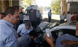 عکس/ داماد در روز عروسی‌ به ستون زد 
