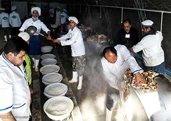 گزارش تصویری/ پذیرایی از زائران اربعین حسینی در موکب گلستان