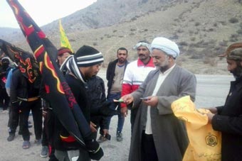 کاروان پیاده حرم رضوی از گلستان عازم مشهد شدند+تصاویر