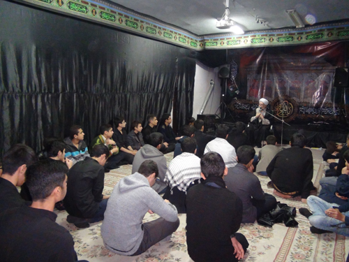 برگزاری مراسم اربعین حسینی دراتحادیه انجمنهای اسلامی دانش آموزان گلستان