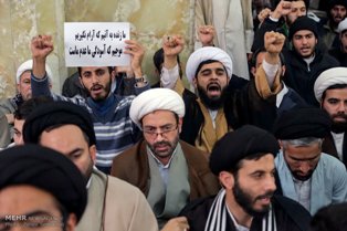 تجمع اعتراض آمیز طلاب گلستانی در محکومیت توهین به امام و روحانیت در دانشگاه منابع طبیعی گرگان / تجمع : ساعت9:30 دوشنبه در امامزاده عبدالله