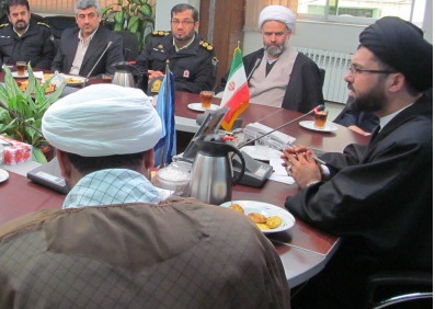  نشست تعاملی حقی دادستان پرتلاش و زحمتکش عمومی و انقلاب مرکز استان با نیروی انتظامی گرگان