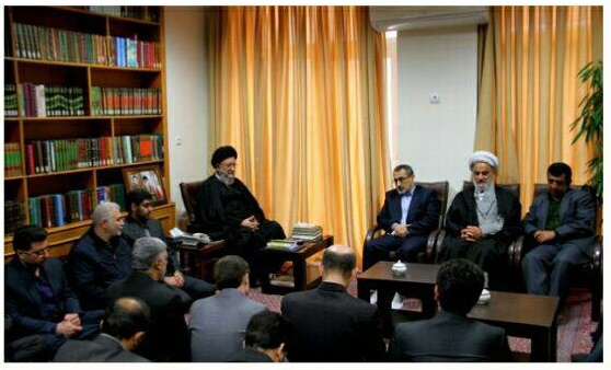دیدارمدیران بنیادشهید استان گلستان با آیت ا...نوررمفیدی