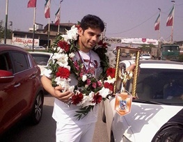 مرگ سید حمید صفی نژاد قهرمان MMA  بابلی  بر اثر تصادف در جاده هراز آمل+عکس
