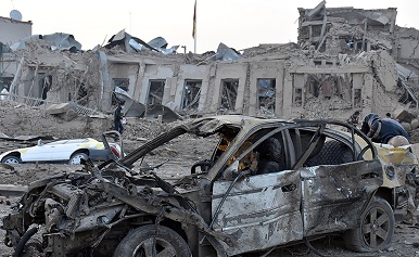 گزارش تصویری از حمله به سفارت آلمان