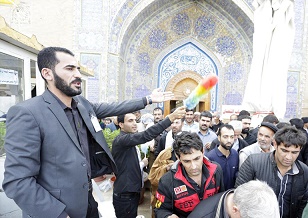 عکس خبری/ حضور زائرین اربعین در مسجد کوفه