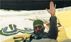 تصویری از رهبر انقلاب با پیشانیبند «پیش به سوی حرم حسین علیهالسلام»