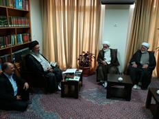 دیدار نماینده ویژه رهبر انقلاب با آیت الله نورمفیدی