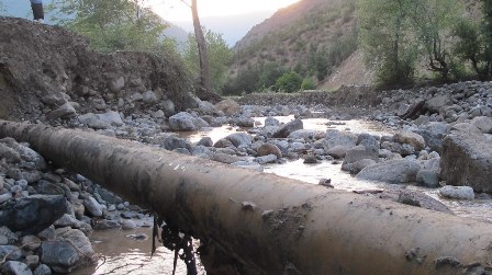 حریم خطوط لوله نفت کشاورزی منطقه شمال را تهدید می کند