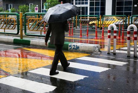 بارش باران در 9 استان کشور 