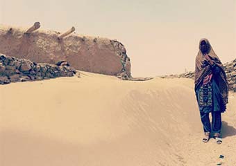 دفن روستاهای سیستان در هجوم ریزگردها ! 