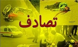 یک کشته و ۱۷ مصدوم به دلیل واژگونی تویوتا