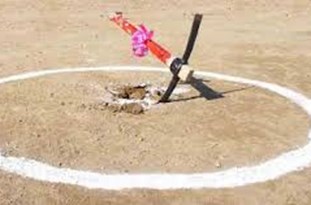 کلنگ‌زنی یک حلقه چاه عمیق در روستای محمدآباد علی‌آبادکتول