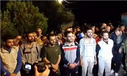 خلبان سوری اسیر شده در مرز اردن، آزاد شد