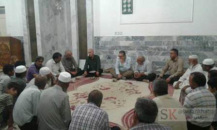 بازدید مدیر عامل سیمان پیوندگلستان از پروژه های عمرانی روستای کمال آباد گالیکش