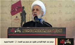 تأکید «نعیم قاسم» بر ضرورت بازگشت آوارگان سوری و فلسطینی به وطنشان