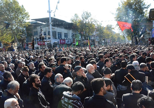 اجتماع عزاداران حسینی در گرگان 