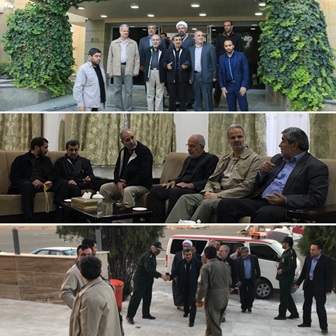احمدی‌نژاد برای بازدید از مناطق زلزله‌زده به کرمانشاه رفت