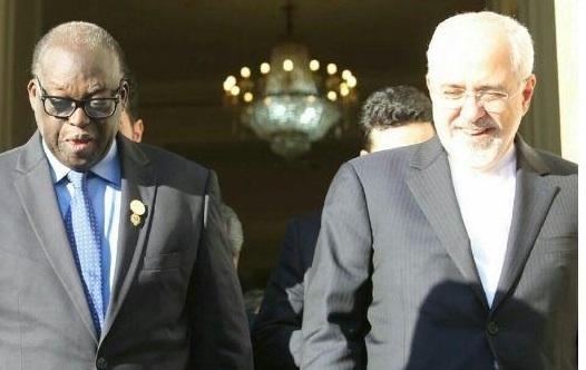 ديدار رئيس مجلس سنگال با ظريف 