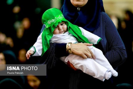  نوای لالایی مادران ایرانی برای کربلا / مادر «بنیتا» هم آمد