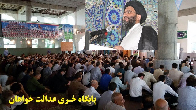 خطبه آتشین و روشنگری سیدمصطفی محمدی یکی از امام جمعه های انقلابی کشور در عباس آباد مازندران