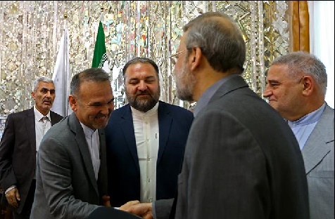 گزارش تصویری/ دیدار استاندار و اعضای مجمع استان گلستان با دکتر لاریجانی