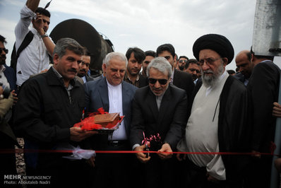 گزارش تصویری از سفر نوبخت به استان گلستان /دولت روحانی پای خود را جای پای پروژه های دولت گذشته گذاشت