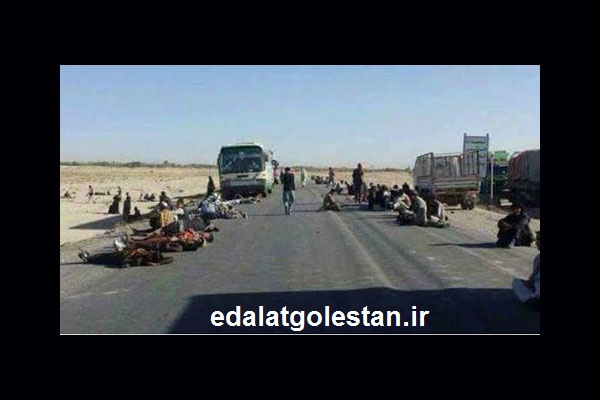 جنایت هولناک گروه طالبان جاده در شهرستان علی آباد در نزدیکی قندوز + تصاویر (۱۸+)