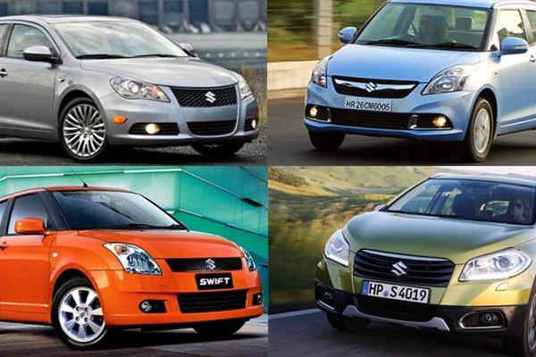 چهار مدل خودروی سوزوکی سوئیفت، سوزوکی دیزایر، سوزوکی کیزاشی و سوزوکی SX4 در راه بازار ایران + عکس