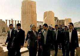بازدید محسن رضایی از تدمر سوریه +عکس 